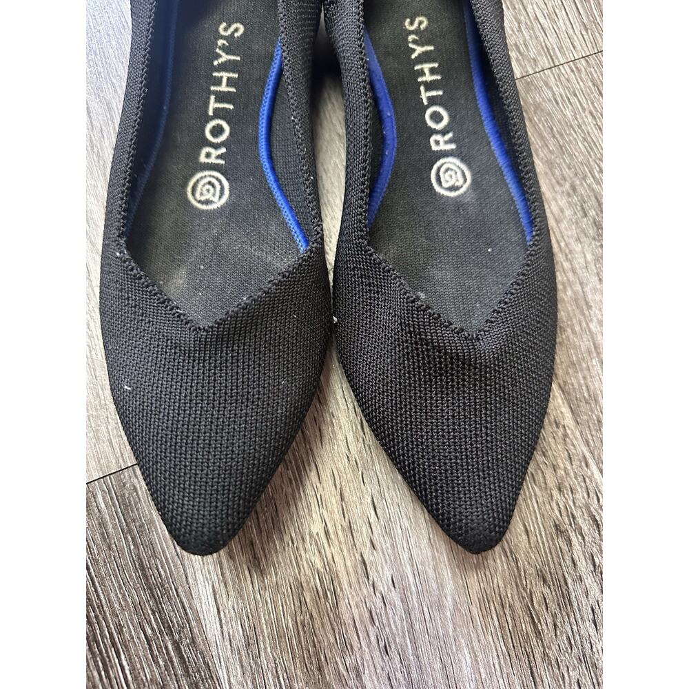 Rothy's Women's Elegant Black Flats - Picture 2 of 5